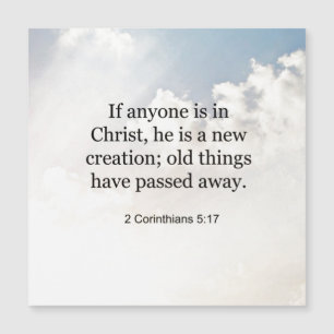 2 Corinthians 5:17, Bible verse,