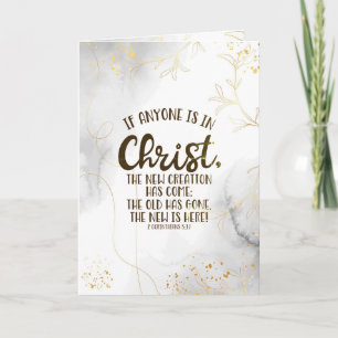 2 Corinthians 5:17 If Anyone is in Christ Card