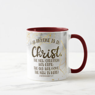 2 Corinthians 5:17 If Anyone is in Christ  Mug
