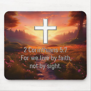 2 Corinthians 5:7 Mouse Pad