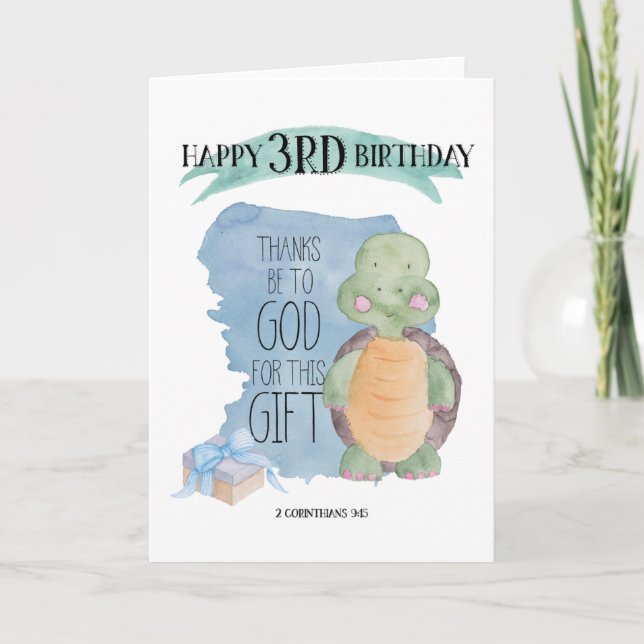 2 Corinthians 9:15 Card (Front)