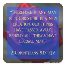 2 Corinthiens 5:17 Rédempter les stickers de la bê