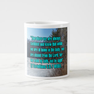 2 Corinthiens 5:6-7 WEBU Mug