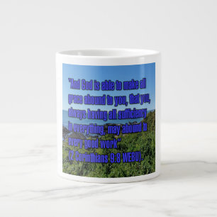 2 Corinthiens 9:8 WEBU Mug