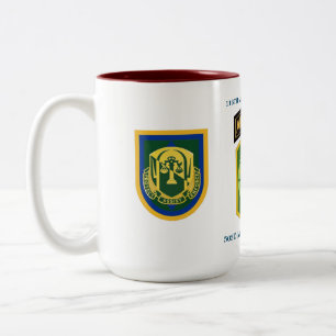 2 Couleurs 118TH TASSE de SOCIÉTÉ de POLICE MILITAIRE