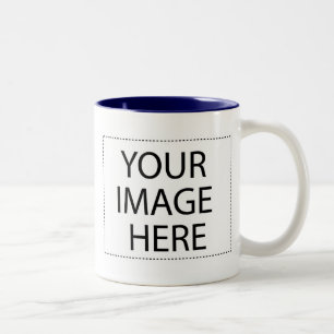 2 Couleurs 15 onces. Tasse à deux tons