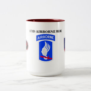 2 Couleurs 173RD TASSE de BRIGADE AÉROPORTÉE