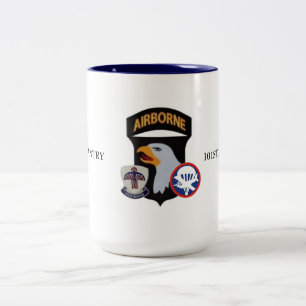2 Couleurs 501ST TASSE AÉROPORTÉE d'INFANTERIE 101ST