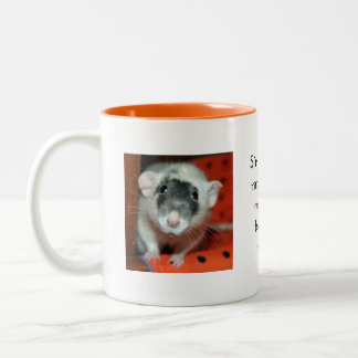 2 Couleurs A perdu ma tasse de rat d'esprit
