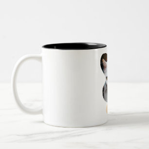 2 Couleurs adorable tasse de chat