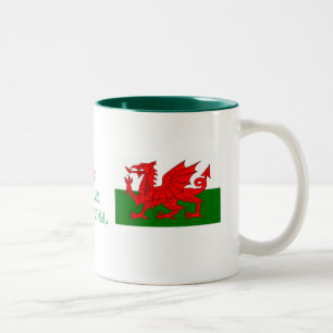 2 Couleurs Ah ! , Ce qui se produit ! … tasse de drapeau de