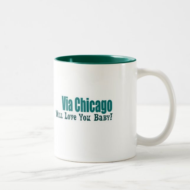 2 Couleurs Aimez-vous tasse de bébé (Droit)