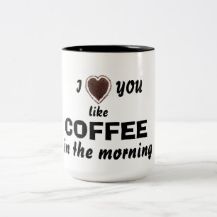 2 Couleurs Amour de Saint-Valentin vous aimez la tasse de