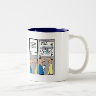 2 Couleurs Analyse d'entreprise - tasse d'analyste d'affaires