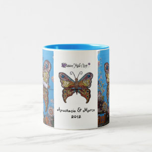 2 Couleurs Anastacia et tasse de papillon de Marco