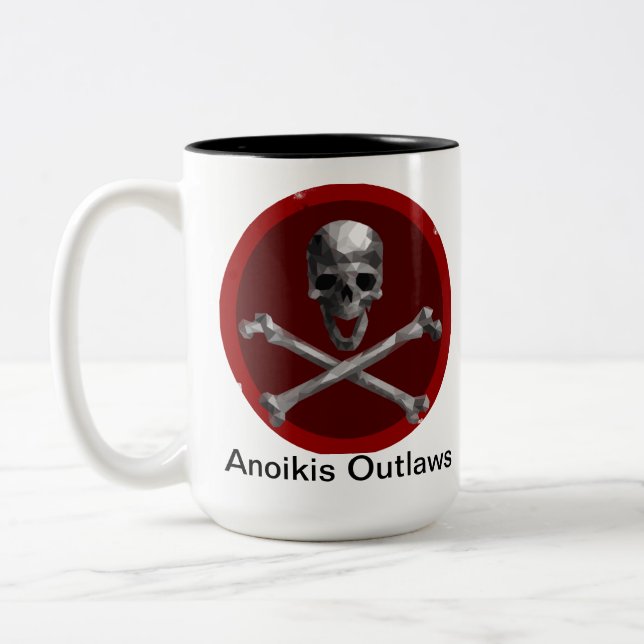 2 Couleurs Anoikis proscrit la tasse [le polygone] (Gauche)