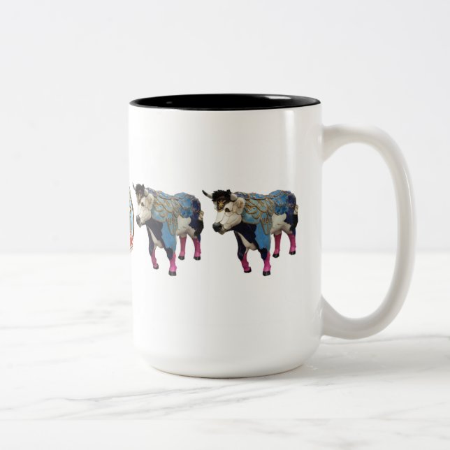 2 Couleurs "ArtToro" tasse de 15 onces (Droit)