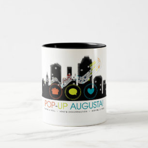 2 Couleurs Augusta automatique ! Tasse de café (11oz)