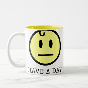 2 Couleurs Ayez une tasse de jour