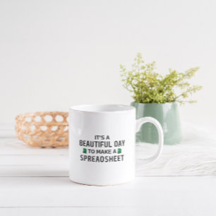 2 Couleurs Belle journée pour une grande tasse à café à deux 