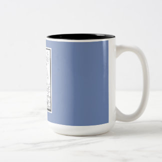 2 Couleurs Belle tasse de cadeau avec la conception tirée par