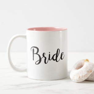 2 Couleurs Cadeau de mariage de Minimalistic de tasse de café