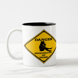 2 Couleurs Cadeau de tasse de ménopause