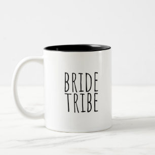 2 Couleurs Cadeau de Tasse de Tribu de Mariée Célibataire Ins