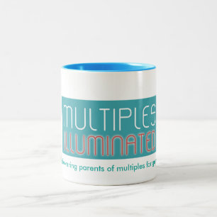 2 Couleurs Café : Parents actionnants de tasse de multiples