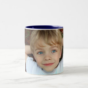 2 Couleurs Café tasse photo personnalisée