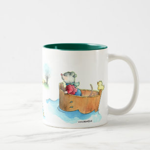 2 Couleurs Capitaine Mouse sur la tasse de bateau