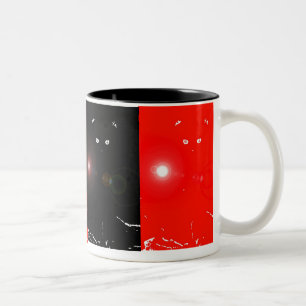 2 Couleurs CAT de crépuscule - Tasse de guide d'esprit