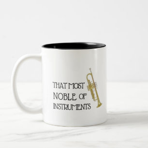 2 Couleurs Ce plus noble des instruments - tasse de trompette