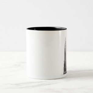 2 Couleurs Chrysler construisant la tasse