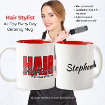 Coiffeur – Tous les Jours Tasse en Céramique