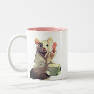 2 Couleurs Cosy café Mouse tasse