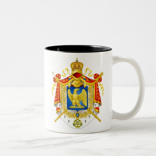 2 Couleurs Côte de tasse de napoléon de bras (Droit)