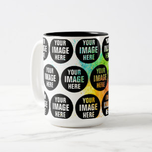 2 Couleurs Créez votre  tasse bicolore de 444 ml