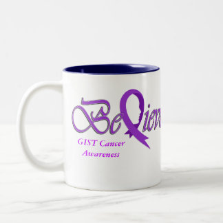 2 Couleurs Croyez "la tasse pourpre "