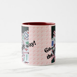 2 Couleurs disparaissent l'autre tasse de jongg