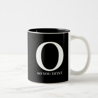 2 Couleurs Double tasse de café de personnalité