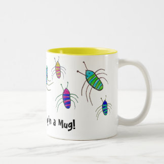 2 Couleurs Douillettement comme insecte dans une tasse