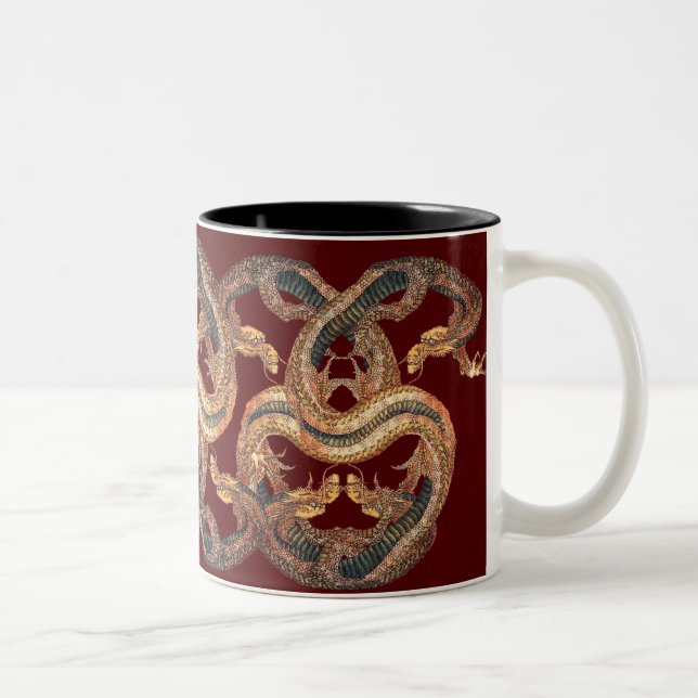 2 Couleurs Dragonada - une tasse de Hokusai (Droit)