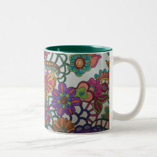 2 Couleurs Éclaboussure de tasse de couleur