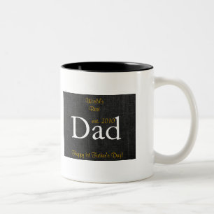 2 Couleurs ęr Fête des pères : Tasse