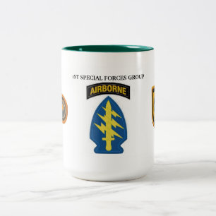 2 Couleurs ęr Tasse de groupe de forces spéciales