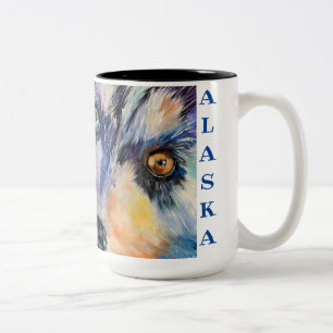 2 Couleurs Exécutons ALASKA, tasse de café bicolore 15oz_2