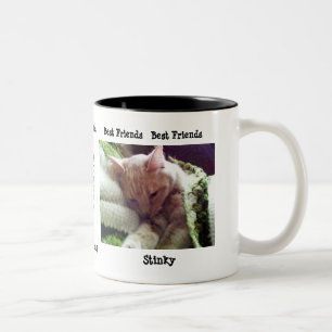2 Couleurs Fatboy et tasse Stinky de "meilleurs amis"