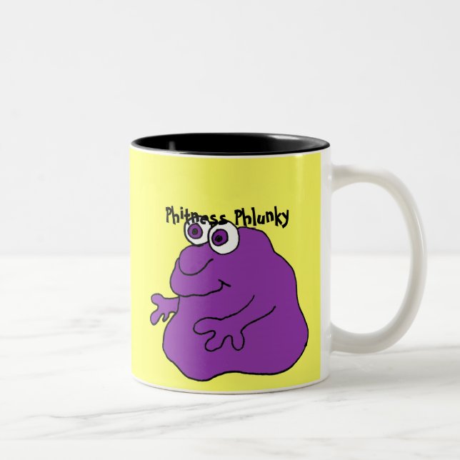 2 Couleurs FB tasse de goutte de Phitness Phlunky (Droit)