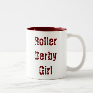 2 Couleurs Fille de Derby de rouleau - tasse